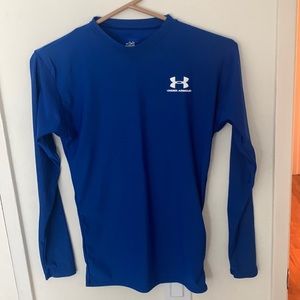 Under Armour Blue Long-Sleeved Shirt